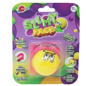 ของเล่นพลาสติกเสริมพัฒนาการ คริสตัลสไลม์รูปไข่ขี้ปลอม บรรเทาความเครียด ระบายอารมณ์ พร้อมอีโมติคอนพิมพ์ลายตามสั่ง - Product Image 6