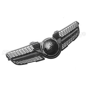 Grille de pare-chocs avant supérieure de remplacement en maille pour Mercedes-Benz R171 SLK-Class SLK200 SLK300 SLK350 2008-2010 - Product Image 3