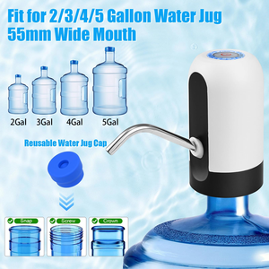 Distributeur d'eau portable, pompe électrique automatique rechargeable par USB, distributeur d'eau - Product Image 5