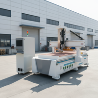 Máquina CNC 1325 en Oferta, Router CNC de 3 Ejes con ATC para Tallado de Madera, Máquina de Corte Automática para Procesamiento de Muebles, Puertas y MDF