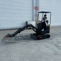 Mini-excavatrice électrique chinoise ANTS ME10 0,8 tonne 1 tonne, bonne qualité avec certification CE/EPA/EURO 5