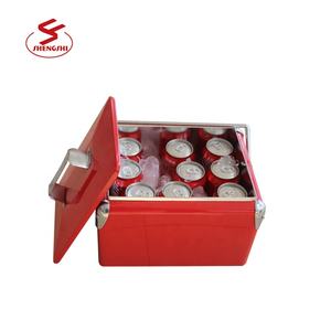 New design 7L Vintage Ice Insulated Metal Cooler Box For Promotion