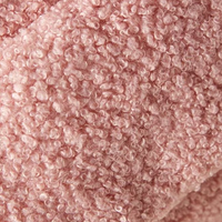 Sac à dos en peluche moelleux pour femmes avec oreilles de lapin, sac à dos mignon pour adolescentes, sac d'école rose en polaire avec poche avant