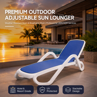 Chaise de piscine en acrylique Hailanbao pour piscine avec garantie d'un an