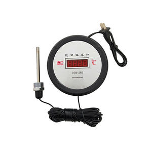 Цифровой Измеритель температуры и влажности в помещении и на открытом воздухе электронный сухой и влажный термометр с проводным зондом - Product Image 1