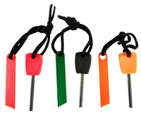 Kit de démarrage d'incendie d'urgence magnésium pour Camping randonnée survie panne extérieure poids léger Portable