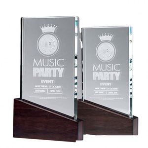 OEM high-end trophy glass crystal trophy resin trophy wholesale anniversary celebration celebration free lettering and LOGO - Product Image 1