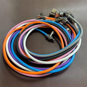 Câble de charge rapide pour téléphone portable 4-en-1 avec écran LED super rapide, USB, silicone souple, charge rapide 240W - Product Image 4