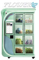 Magnifique distributeur automatique de fleurs en Chine avec réfrigérateur, en promotion