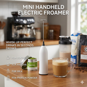 Mousseur à lait électrique portatif pour cappuccino, latte et café – Personnalisable - Product Image 1
