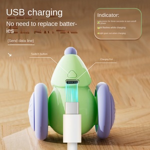 צעצוע לחתולים אוטומטי לחתולים וחתלתולים-חומר פלסטיק להקל על השעמום מקל - Product Image 5