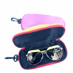 Petite boîte à lunettes avec fermeture éclair, housse de protection en EVA avec crochet pour le rangement des lunettes des enfants, été 2022 - Product Image 2
