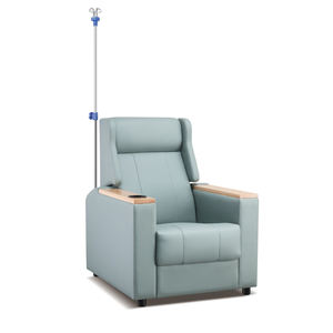 Sofá de infusión de hospital de diseño moderno con soporte de acero inoxidable ajustable para pacientes de infusión acostados - Product Image 1