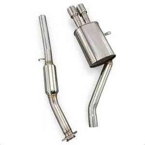 Système d'échappement Catback en acier inoxydable SS304 de haute qualité pour <span class=keywords><strong>BMW</strong></span> Série 3 <span class=keywords><strong>318i</strong></span> 1996-1999 1.8L 1.9L, tuyau d'échappement de 1,5 mm d'épaisseur, amélioration de puissance - Product Image 5