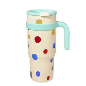 Produit en gros : Tasses à café mignonnes en forme de <span class=keywords><strong>chien</strong></span>, gobelet animal, thermos isolé sous vide de 40 oz, bouteille d'eau de sport de dessin animé, thermos chaud et froid - Product Image 3