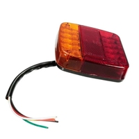 Feu arrière LED étanche 12V pour remorque, camion, camping-car, bateau – Feu stop, clignotant et feu de position arrière