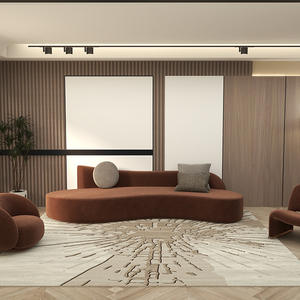 Moquette Axminster sur mesure pour salle de réunion - Antidérapante, durable, écologique, qualité commerciale, 80% laine + 20% nylon 66, résistante aux poils d'animaux - Product Image 2