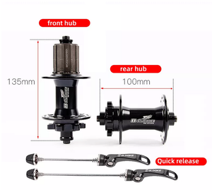 Mozzo BLOOKE a 32 Fori, Freno a Disco DT200 con 2 Cuscinetti, Compatibile con 8/9/10/11 Velocità, Boccola per Cassetta Anteriore e Posteriore, Manicotto a Sgancio Rapido per Bicicletta - Product Image 6