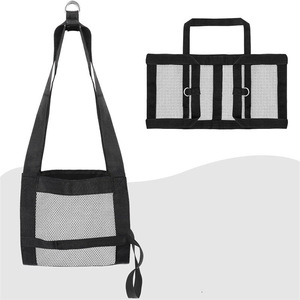 Pet Weighing Bag Nylon Black Mesh Rabbit Use Small Animal Scale Bag - Product Image 1