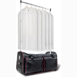 Muestra Gratuita de Bolsa de Baile con Ruedas y Estuche Cosmético Colgante, Maleta Plegable y Perchero para Ropa - Product Image 2