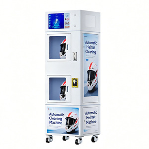 MYCAMP Nouvelle machine de nettoyage automatique de casques à double compartiment avec fonctionnement de 60 minutes - Product Image 5