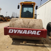 Le rouleau d'occasion Dynapac CA602D se vend bien à l'étranger avec un fonctionnement à haute puissance