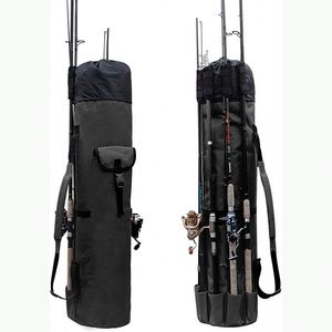 Échantillon gratuit : Housse de transport portable pour cannes à pêche, sac de rangement en toile pour cannes à pêche, étui de voyage - Product Image 2