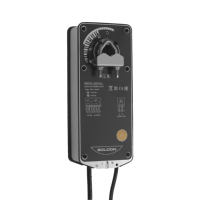 Actionneur de registre coupe-feu et anti-fumée à rappel par ressort S6061SC-20DF/24V 20 Nm marche/arrêt 24 V