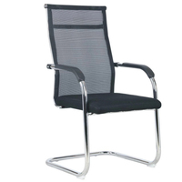 Mobilier de bureau exécutif chaise ergonomique moderne chaise pivotante en maille à dossier haut chaise de bureau en tissu pour bureau de conférence