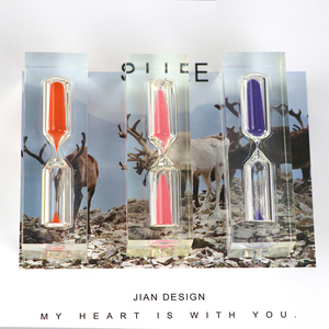 Khuyến Mại Thủ Công Cá Nhân 5 PHÚT <span class=keywords><strong>10</strong></span> Phút 30 Phút 60 Phút Đồng Hồ Cát Lớn Đồng Hồ Cát Tùy Chỉnh OEM Craft Logo Acrylic - Product Image 5