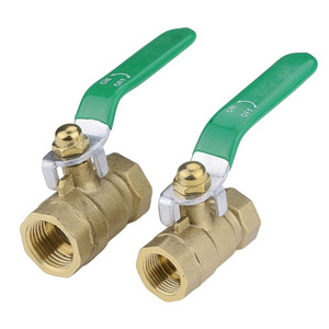 วาล์วบอลทองเหลืองหนาแบบสองชิ้น <span class=keywords><strong>4</strong></span>-Fen 6-Fen 1 นิ้ว DN15 20 วาล์วเกลียวในแรงดันสูง ทนอุณหภูมิสูง - Product Image 4