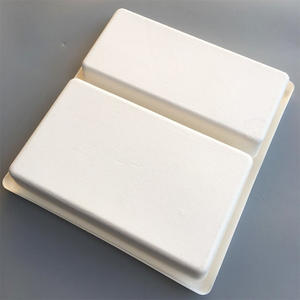 Design personalizado Sustentável Eco Friendly Molhado Pressionado Açúcar Caixa De Polpa De Papel Bandeja Interna Livro Branco Bandeja Titular Embalagem - Product Image 3