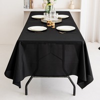Nappe de table imperméable à motif à carreaux en fibre élastique de polyuréthane brossé (spandex) 110g, vente en gros