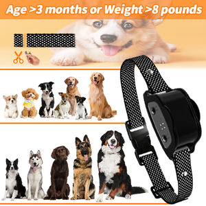 Collar de Adiestramiento para Perros Saijzek Recargable e Impermeable, Nuevo Collar Eléctrico de Control de Ladridos con 3 Modos y Control Remoto - Product Image 5