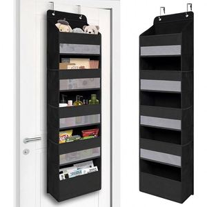 Foldable Non-Woven Fabric Hanging <b>Storage</b> Bag for Clothing Toys Tissues <b>Toiletries</b> Door Hanging Wall Mounted-for Kitchen Use - Product Image 2