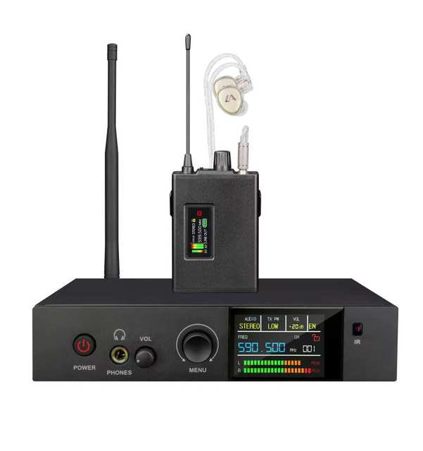 PSM300 Pro Stereo Wireless In-Ear Personal Monitoring System with Earphones