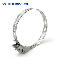 Colliers de serrage rapides américains Winnow-intl W2 W4 en acier inoxydable, réglables, à vis sans fin, pour applications automobiles