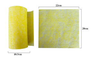 Prodotti per la pulizia 100% PP tessuto non tessuto fuso piatto pulito panno per la pulizia, strofinacci coreani in luffa che puliscono il panno per la pulizia - Product Image 4