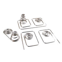Clips de serrage en acier inoxydable de type bobine pour verrouiller les bocaux de conservation avec ouverture en verre