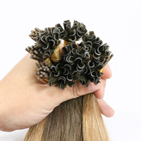 Extensions de cheveux humains HAOHAO HAIR 12A à double trame avec pointe en kératine, toutes couleurs, qualité salon, vente en gros, extensions de cheveux SDD