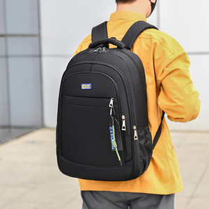 Large Capacity Oxford Cloth Backpack With Laptop Sleeve For Business Travel And School Use - Product Image 3