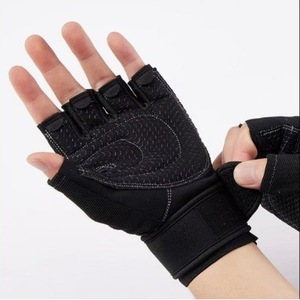 Gants de fitness demi-doigts Ztc411 en maille avec support de poignet pour musculation, unisexe, taille M-L-XL - Product Image 5