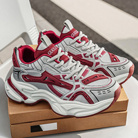 Baskets décontractées sportives de haute qualité pour hommes, tailles 39-46, avec logo personnalisé, nouvelle tendance, baskets épaisses pour jeunes hommes