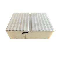 Panel Sándwich de PU para Aislamiento de Paredes y Techos de Almacenes Industriales, Material de Construcción