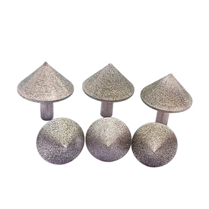 Chất lượng cao độ cứng trung bình mạ điện Kim Cương chamfer mài mòn đĩa deburring và khoan 80 #/120 #/240 #6/8/10mm - Product Image 3