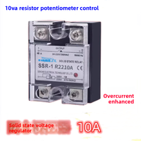Régulateur de tension monophasé à semi-conducteurs, sortie AC 10A, relais à semi-conducteurs 10A, contrôle d'entrée analogique 4-20mA SSR-1L2210A