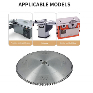Özelleştirilmiş boyutu 300mm 12 "lazer kesim paneli katı ahşap melamin MDF lamine ahşap hassas kesim için TCT dairesel testere bıçakları - Product Image 2