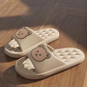 Kış ebeveyn-çocuk anları için açık Toe ve anti-kaygan özelliği ile her yaş için terlik için aile tarzı kapalı ev - Product Image 5