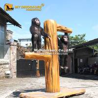 MyDino AA015 Décoration de parc à thème Animal robotique Singe animatronique