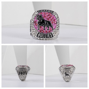 Bague de <span class=keywords><strong>champion</strong></span> national avec logo personnalisé Bague pour homme Baseball Basketball Softball Hockey League Bague pour homme Bijoux tendance - Product Image 1
